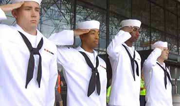 Honor Flight Honors WWII Veterans